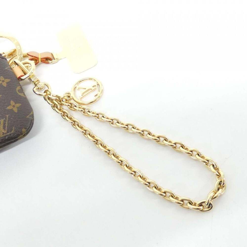 LOUIS VUITTON Brown Monogram Pouch - Picture 6 of 9